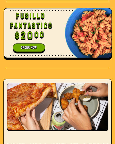 Pizzeria - Restaurant